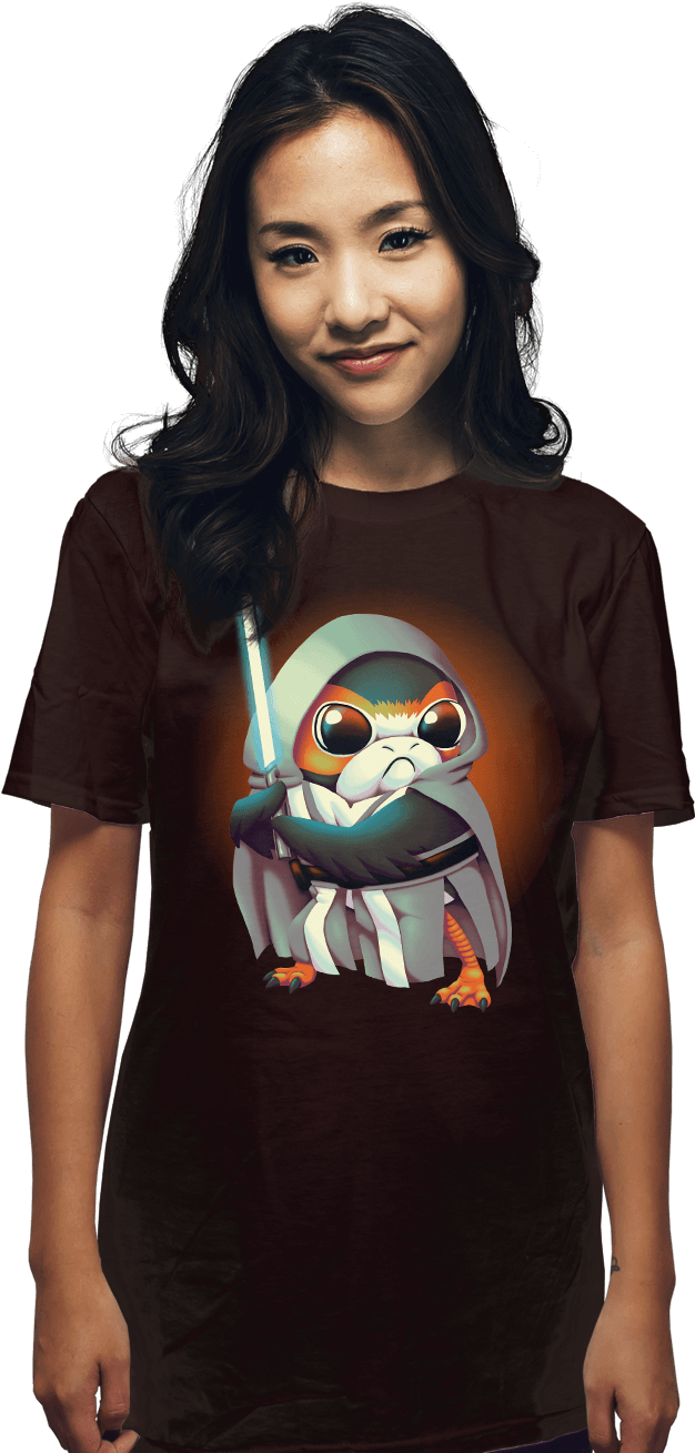 The Last Porg - Wakanda University Clipart (626x1309), Png Download