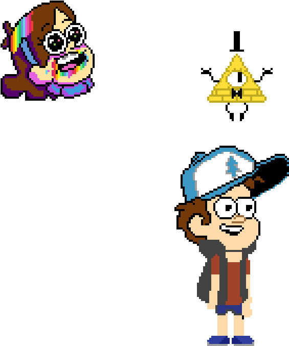 Gravity Falls - Cartoon Clipart (1200x720), Png Download