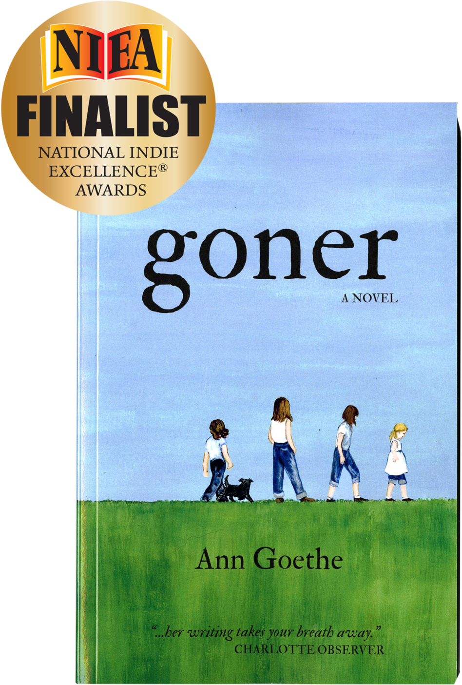 Gonerbookaward2 - Flyer Clipart (1000x1461), Png Download