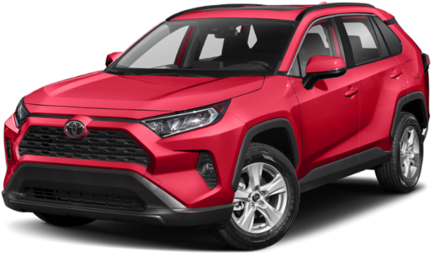 2019 Red Toyota Rav4 - Toyota Rav 4 Clipart (640x480), Png Download