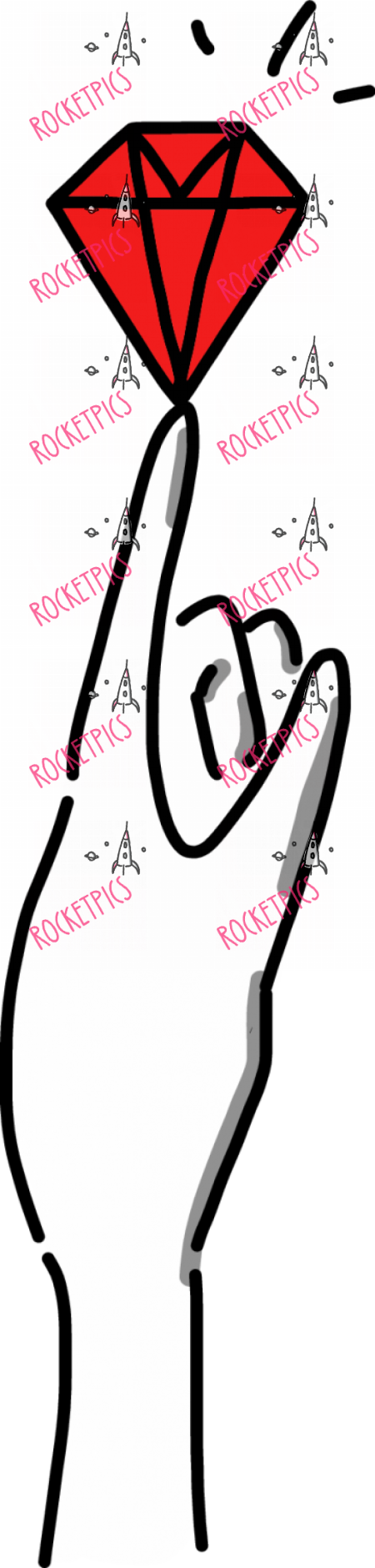 Bicycle Frame Clipart (450x1880), Png Download