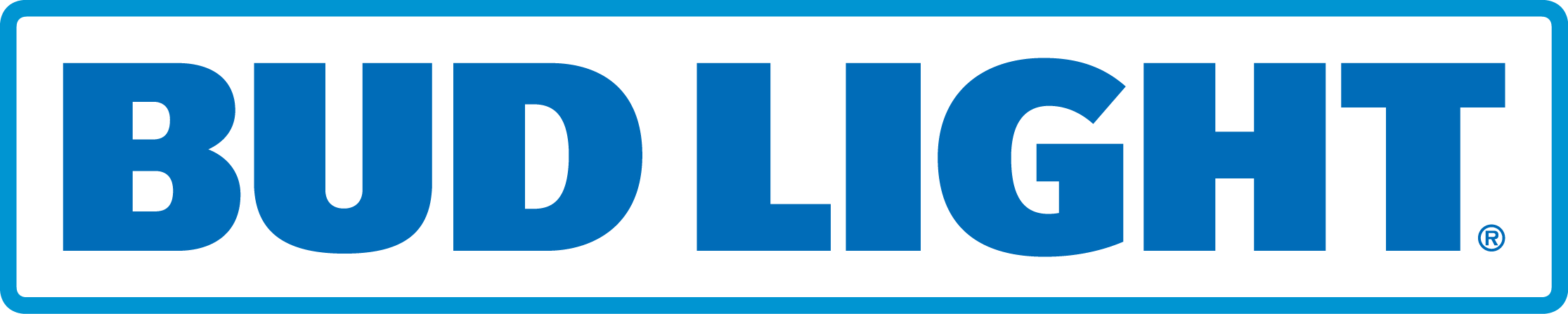 Bud Light Logo Vector Eps 38120 Kb Download - Bud Light Logo Transparent Clipart (2231x447), Png Download