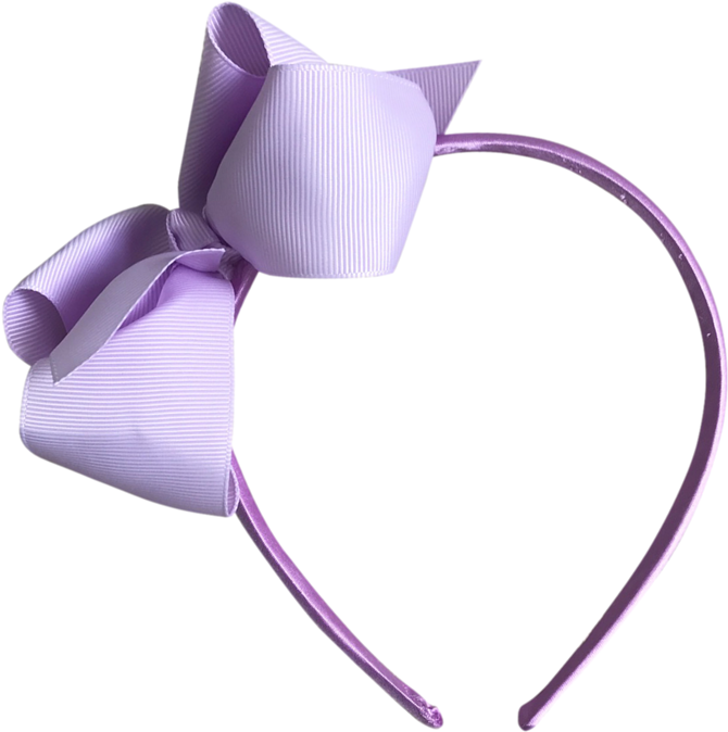 Headband - Purple Headband Png Clipart (670x674), Png Download