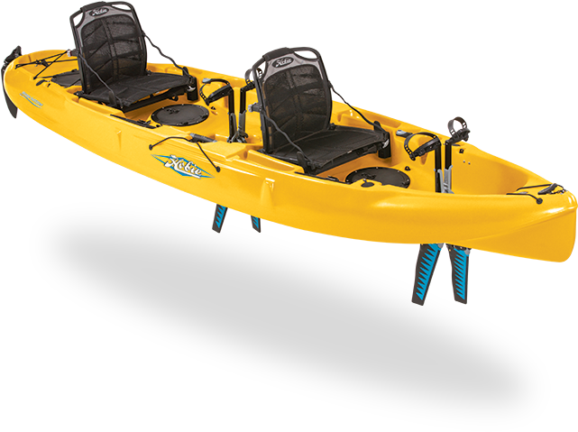 Kayak Png - Hobie Mirage Outfitter Clipart (640x490), Png Download