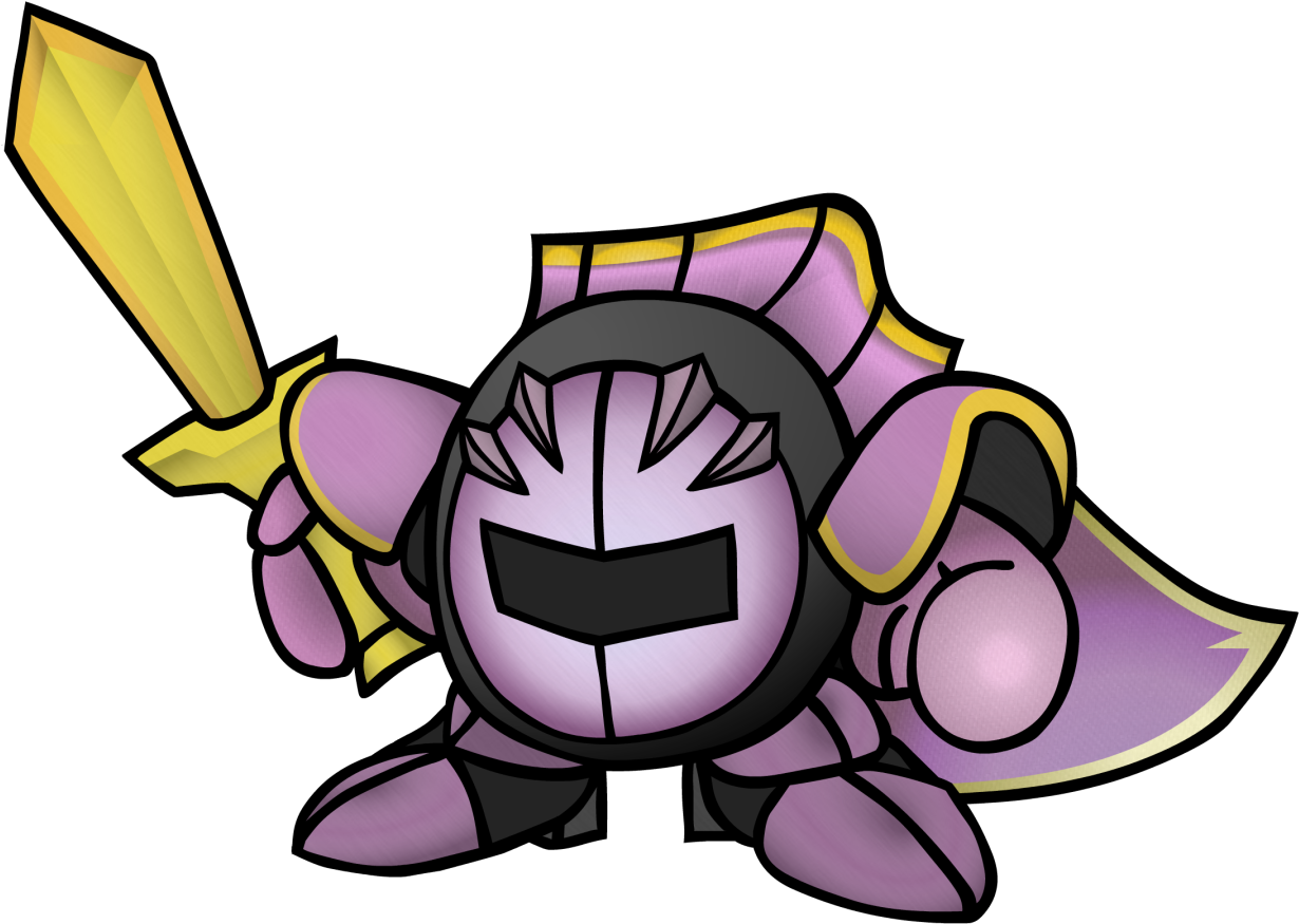 Nes Meta Knight Really Proud Of This One, He Was An - Cartoon Clipart (1280x876), Png Download