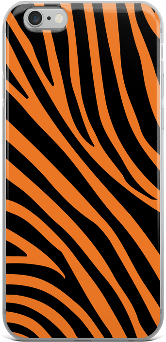 Tiger Stripes Iphone Case - Smartphone Clipart (1000x1000), Png Download