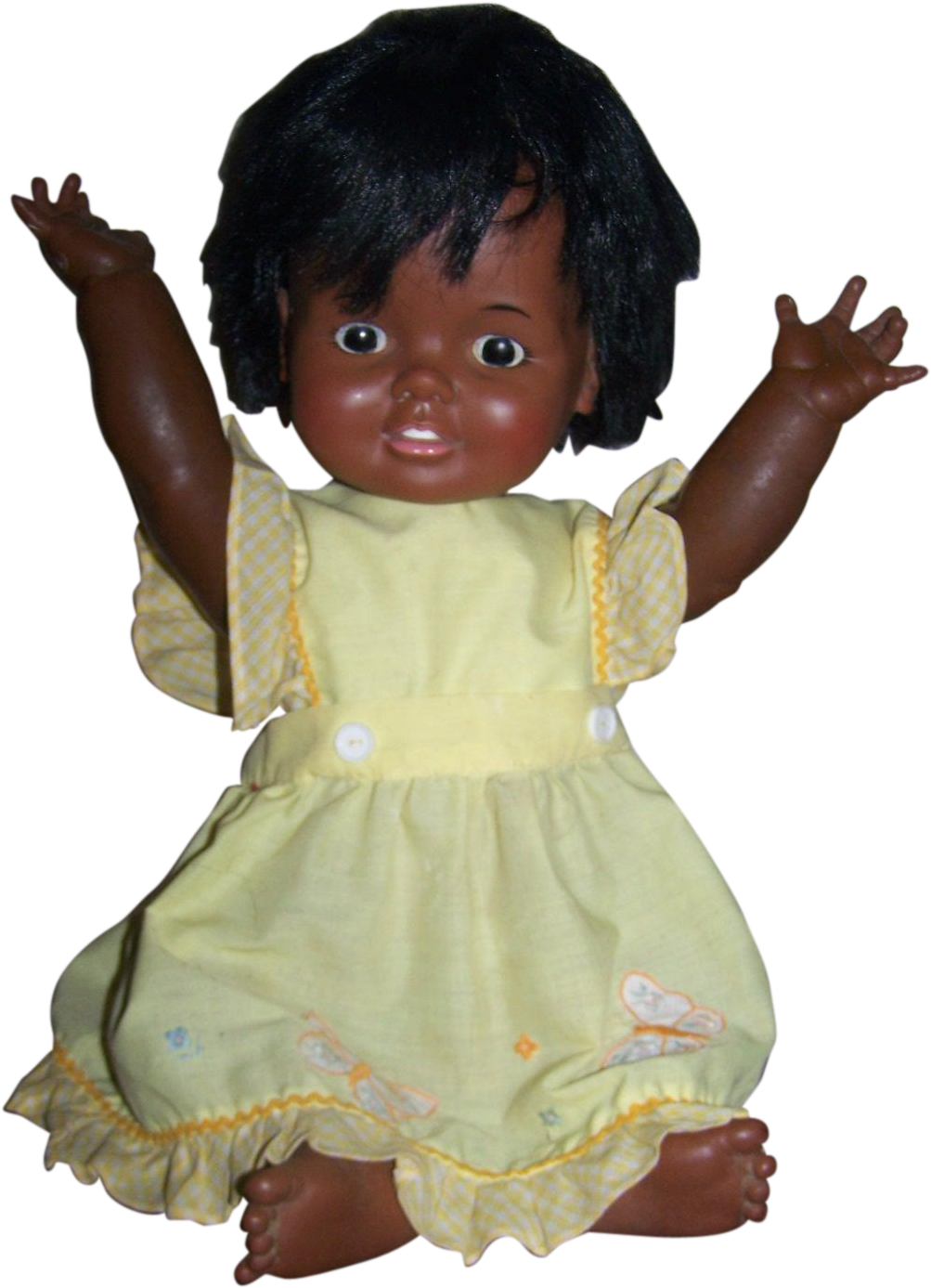 Afro American/black Ideal Baby Crissy , Png Download - Doll Clipart (1003x1387), Png Download