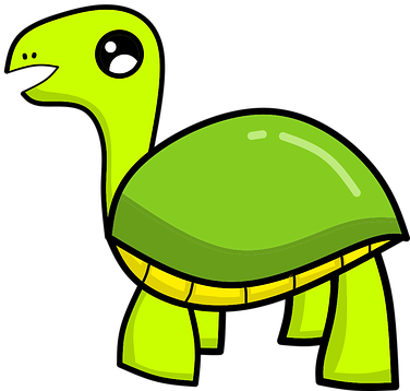 Tortoise Turtle Cartoon - Cartoon Clipart (465x720), Png Download