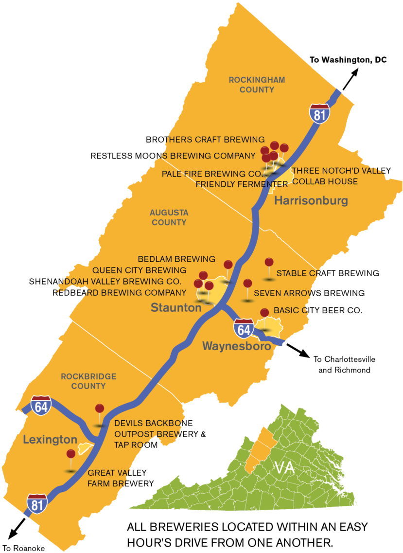 Naturally Waynesboro Official Tourism Blog Of Waynesboro, - Map Of Virginia Clipart (1200x1553), Png Download
