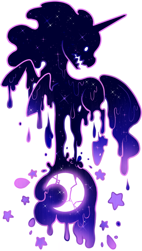 Theuselesstoe, Crescent Moon, Cutie Mark, Design, Moon, - My Little Pony Tantabus Clipart (621x879), Png Download