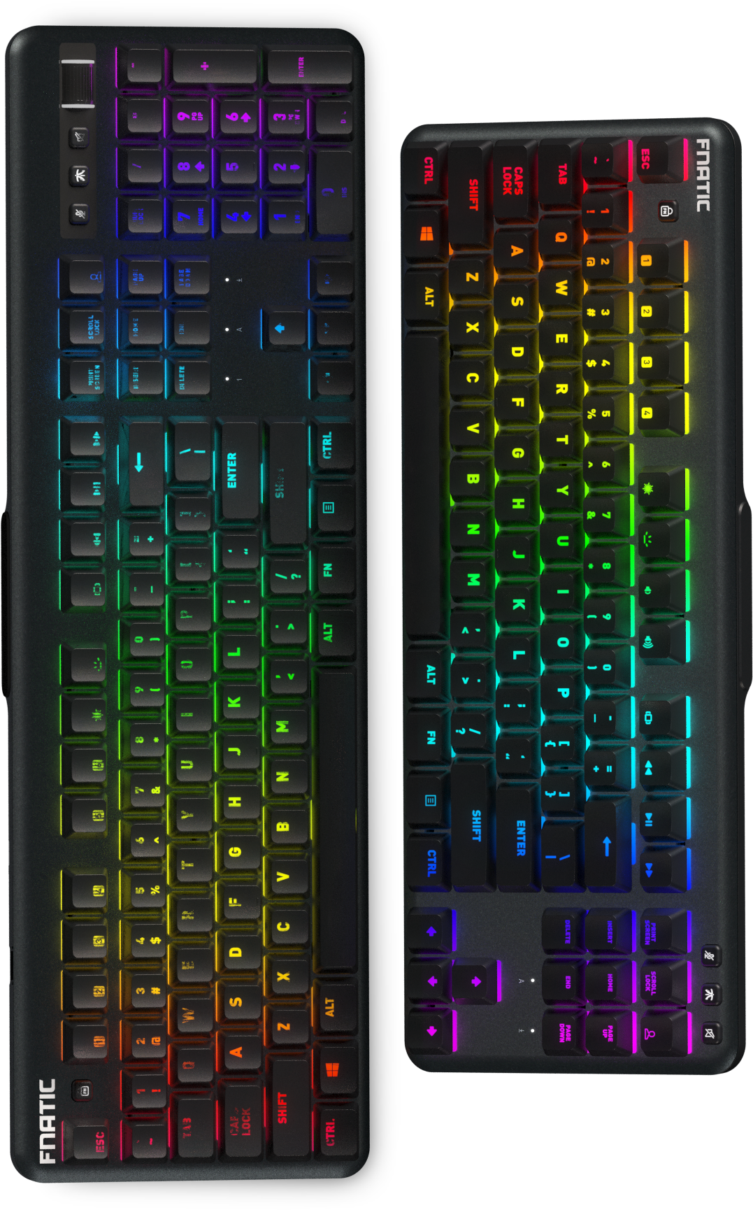 Fnatic Mini Streak Professional Esports Wired Gaming - Computer Keyboard Clipart (1077x1730), Png Download