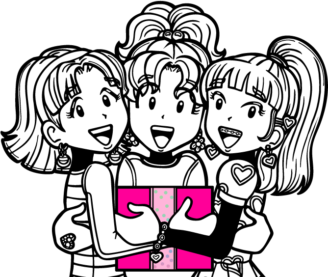 Dork Diaries - Dork Diaries Birthday Drama Clipart (680x600), Png Download