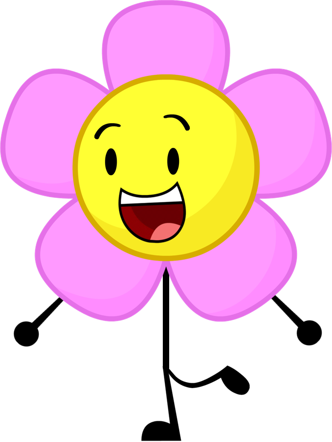 Dream Clipart Bubbles - Battle For Dream Island Flower - Png Download (677x900), Png Download