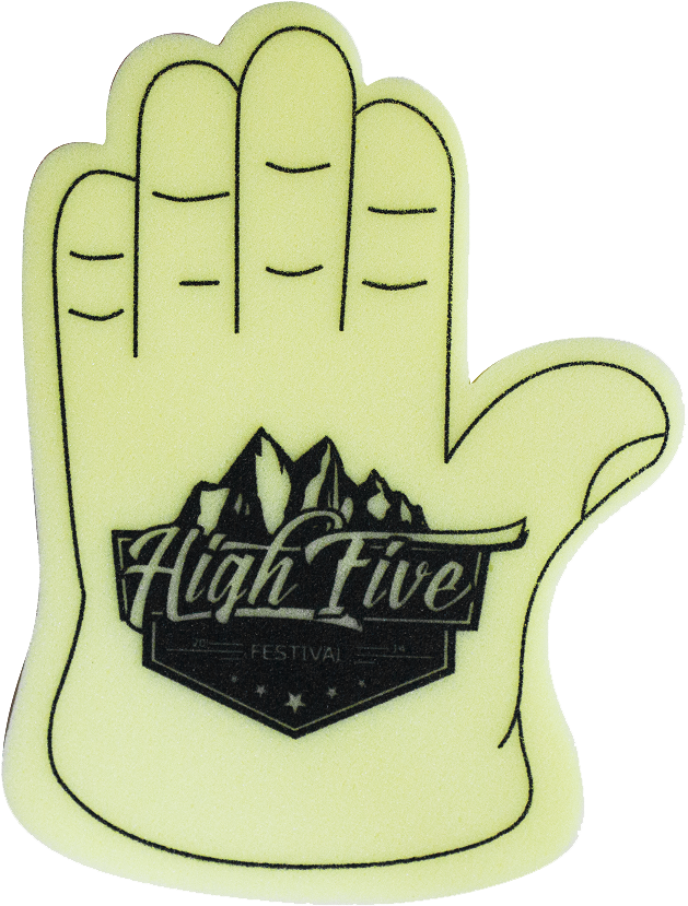 Fs-4000 Open Hand - High Five Festival Clipart (650x872), Png Download