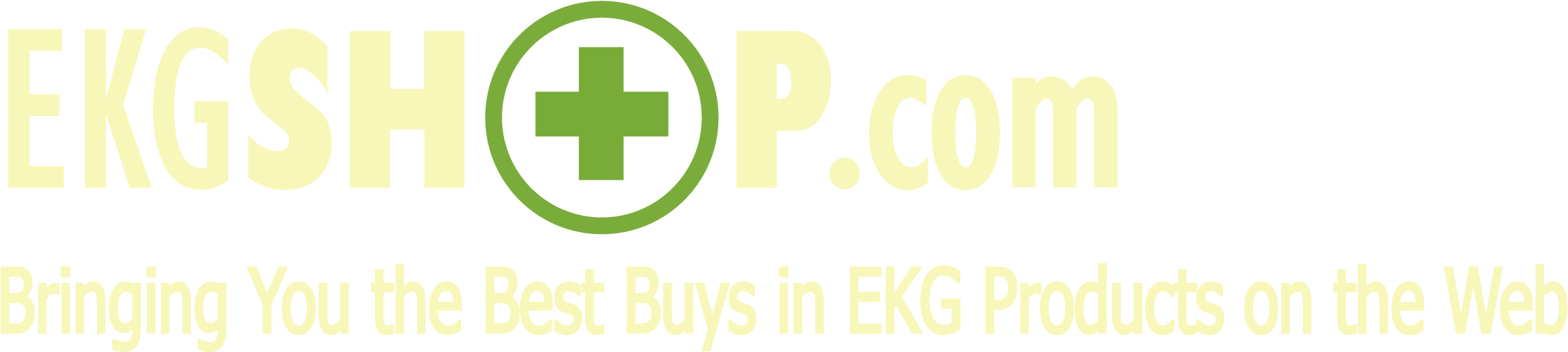 Ekg Shop - Cross Clipart (2400x600), Png Download