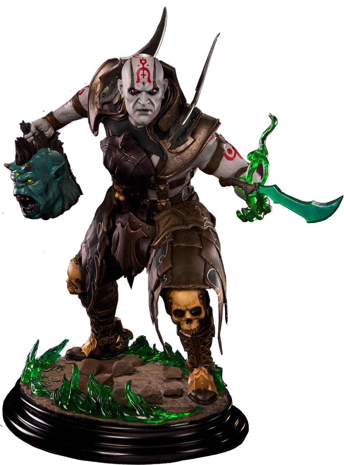 Quan Chi Dark Curse Exclusive Statue - Quan Chi Clipart (1108x1495), Png Download