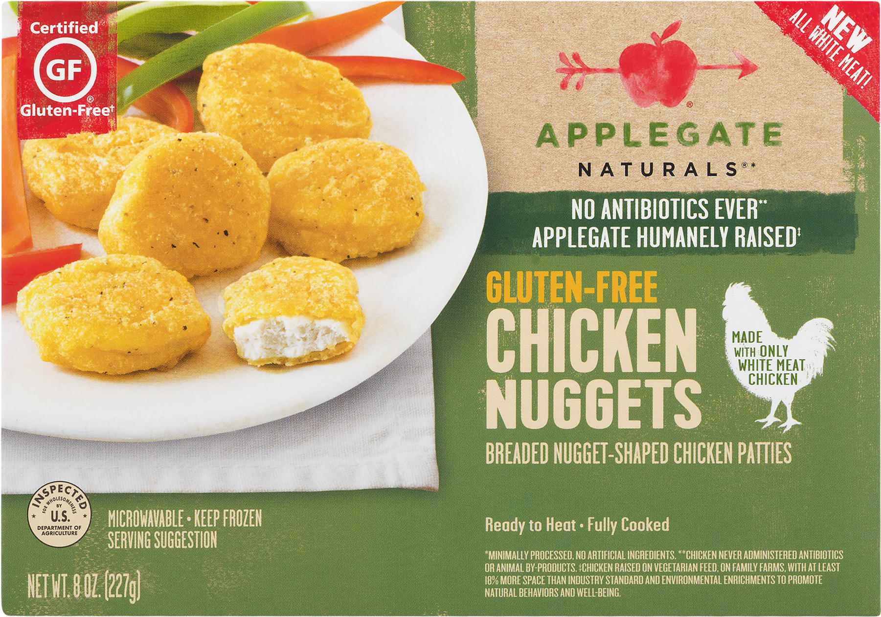 Applegate Chicken Tenders Clipart (1800x1800), Png Download