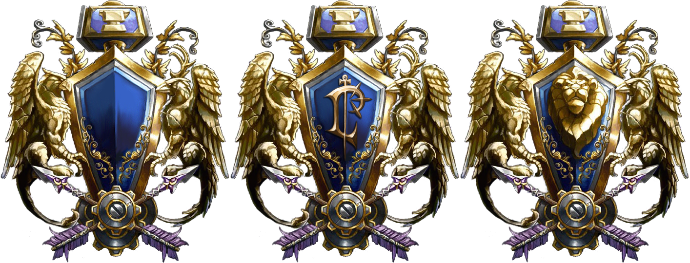 World Of Warcraft - Wow Alliance Coat Of Arms Clipart (1414x540), Png Download