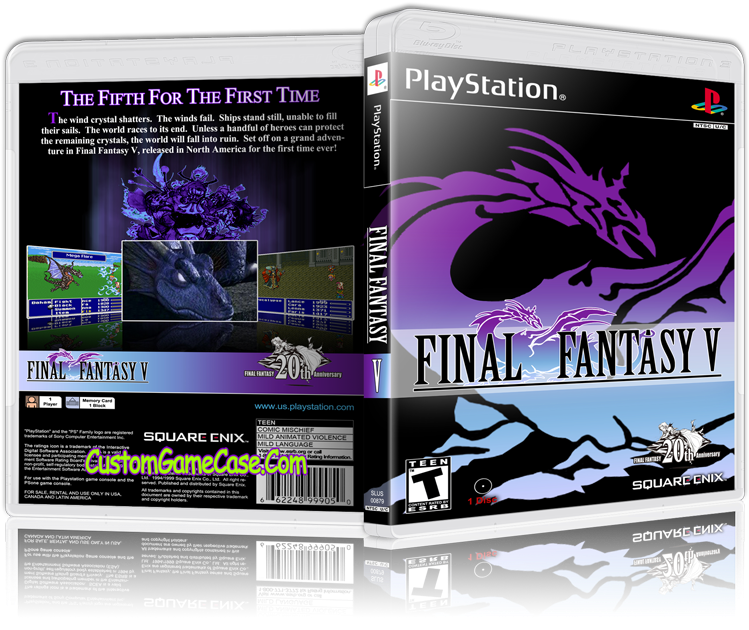 Final Fantasy V - Playstation Clipart (800x631), Png Download
