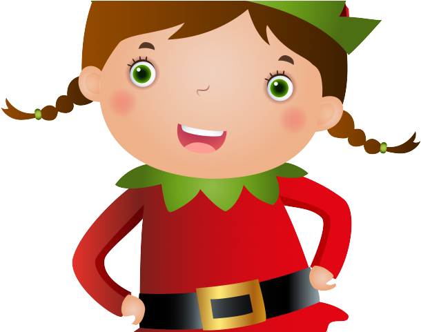 Elf Png Transparent Images - Girl Elf Clipart (640x480), Png Download