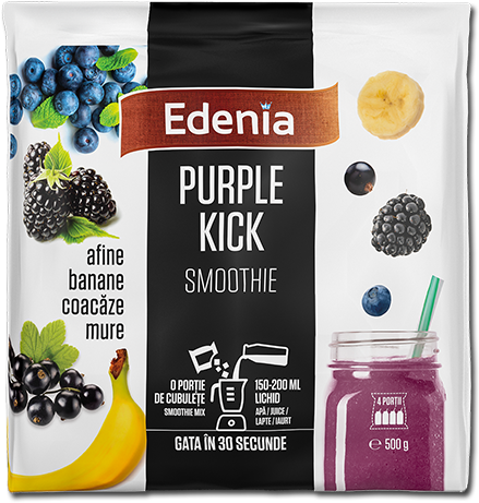 Smoothie Purple Kick - Edenia Fructe Clipart (600x600), Png Download