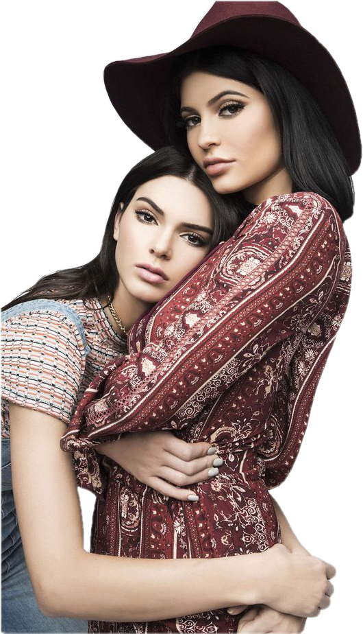 Kendall And Kylie Phone Case Clipart (615x923), Png Download