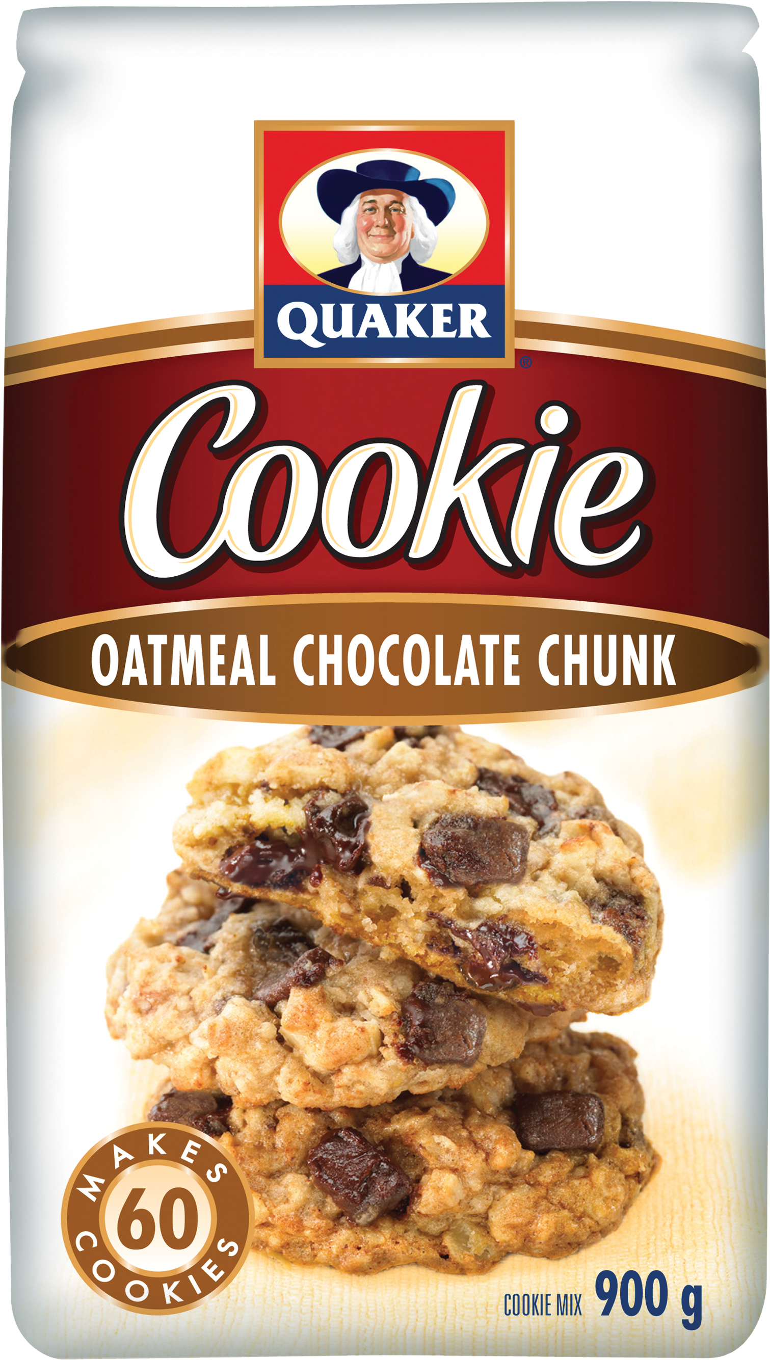 Quaker Oats Oatmeal Cookies Clipart (1686x2850), Png Download