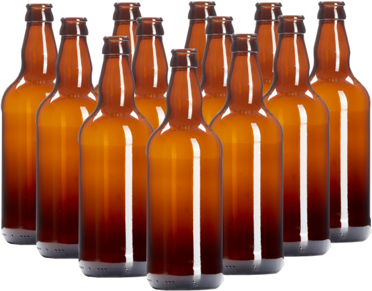Free Download 500ml Brown / Amber Glass Beer Bottles - Glass Bottle Clipart (728x570), Png Download