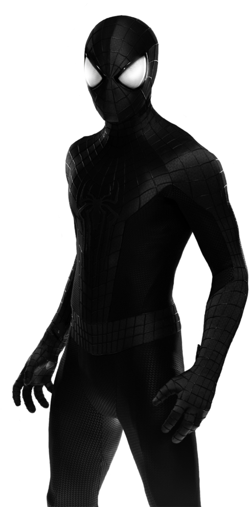 Spider-man Standing Transparent Image - Amazing Spider Man Suit Concept Art Clipart (774x1032), Png Download