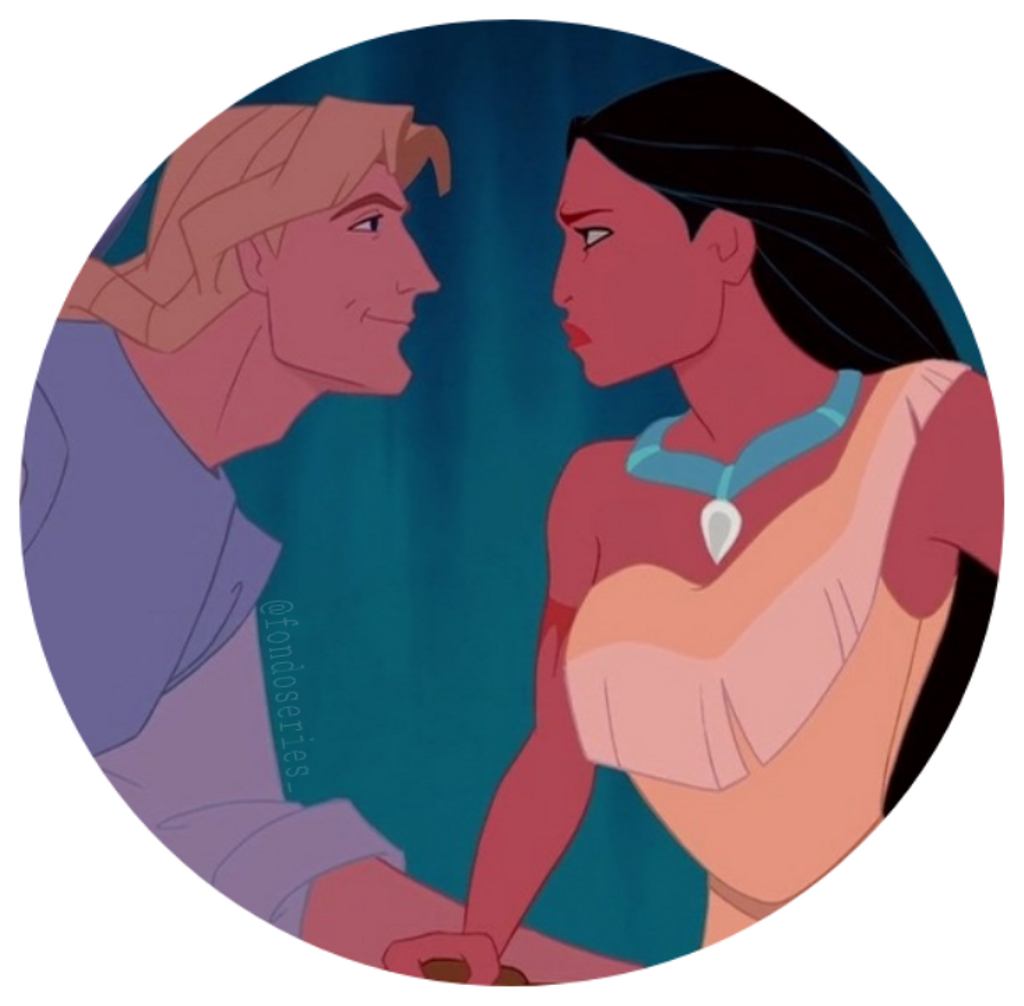 Pocahontas And John Smith , Png Download - Pocahontas Y John Smith Clipart (1024x1006), Png Download