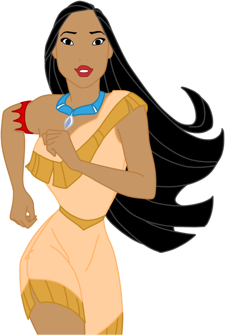 Marcadores - Png,princesa Pocahontas - Pocahontas Png Clipart (739x1102), Png Download