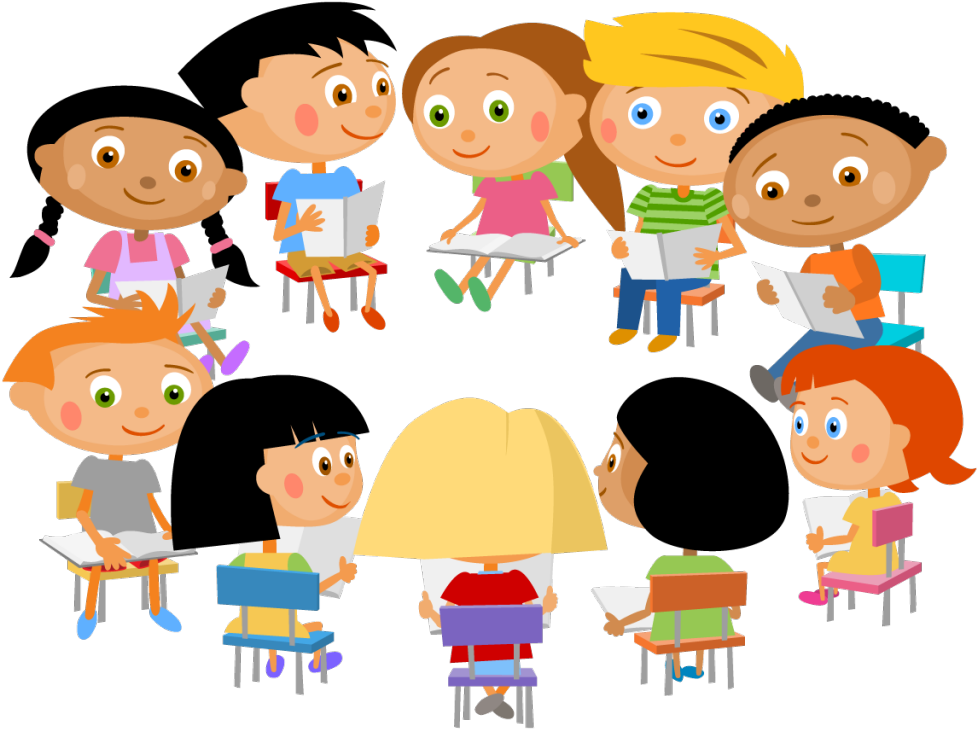 Sitting In A Circle Clipart - Png Download (1024x768), Png Download