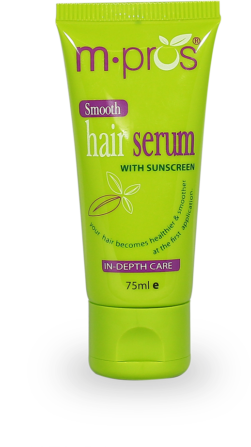 Smooth Hair Serum With Sunscreen In-depth Care , Png - Sunscreen Clipart (518x922), Png Download