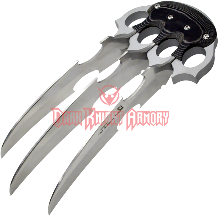 Pantera Mc Ta From Dark Knight Armoury - Claw Weapon Clipart (732x732), Png Download
