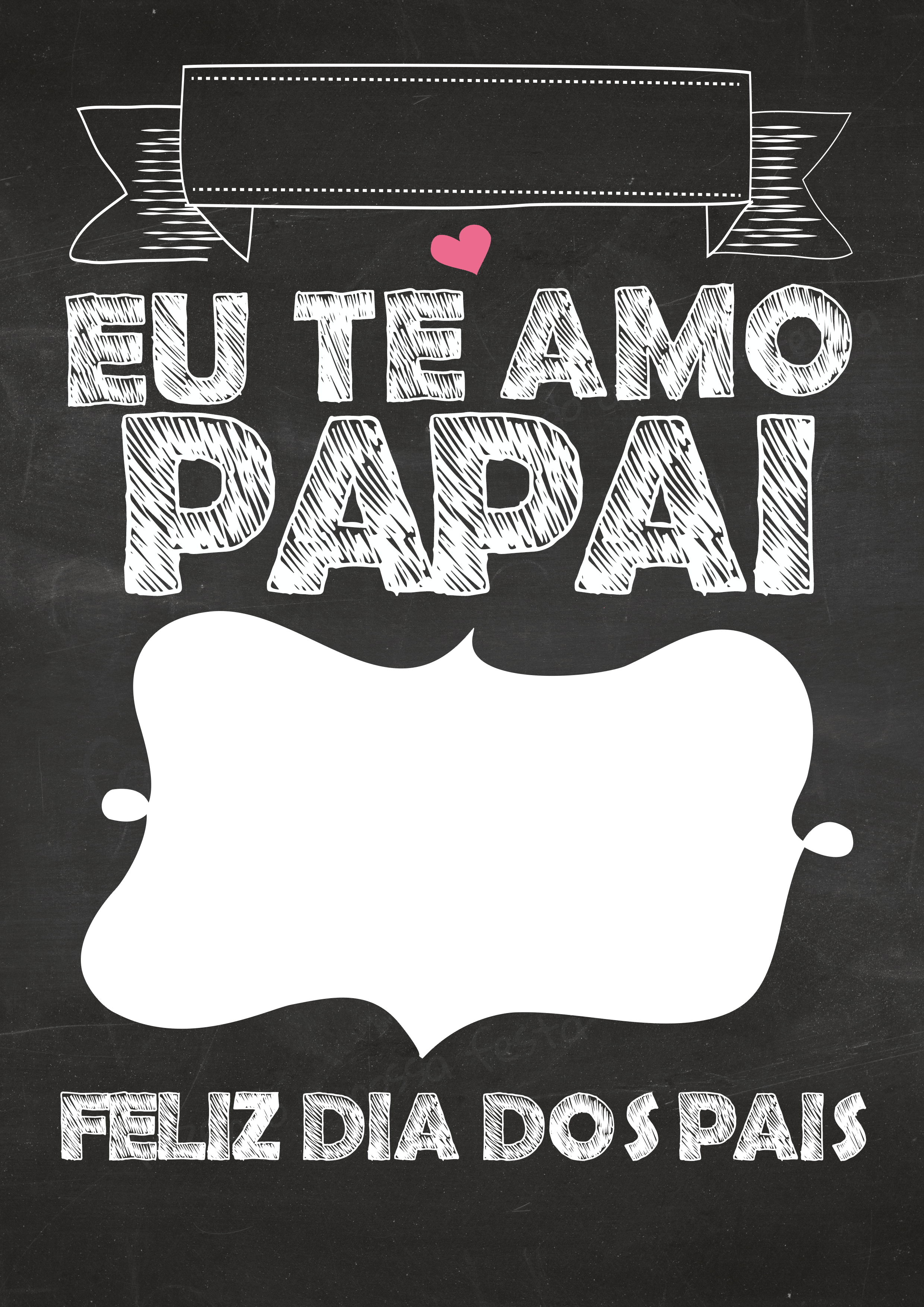 Quadro Dos Pais Ideias Pinterest Veja O - Dia Dos Pais Te Amo Clipart (1414x2000), Png Download