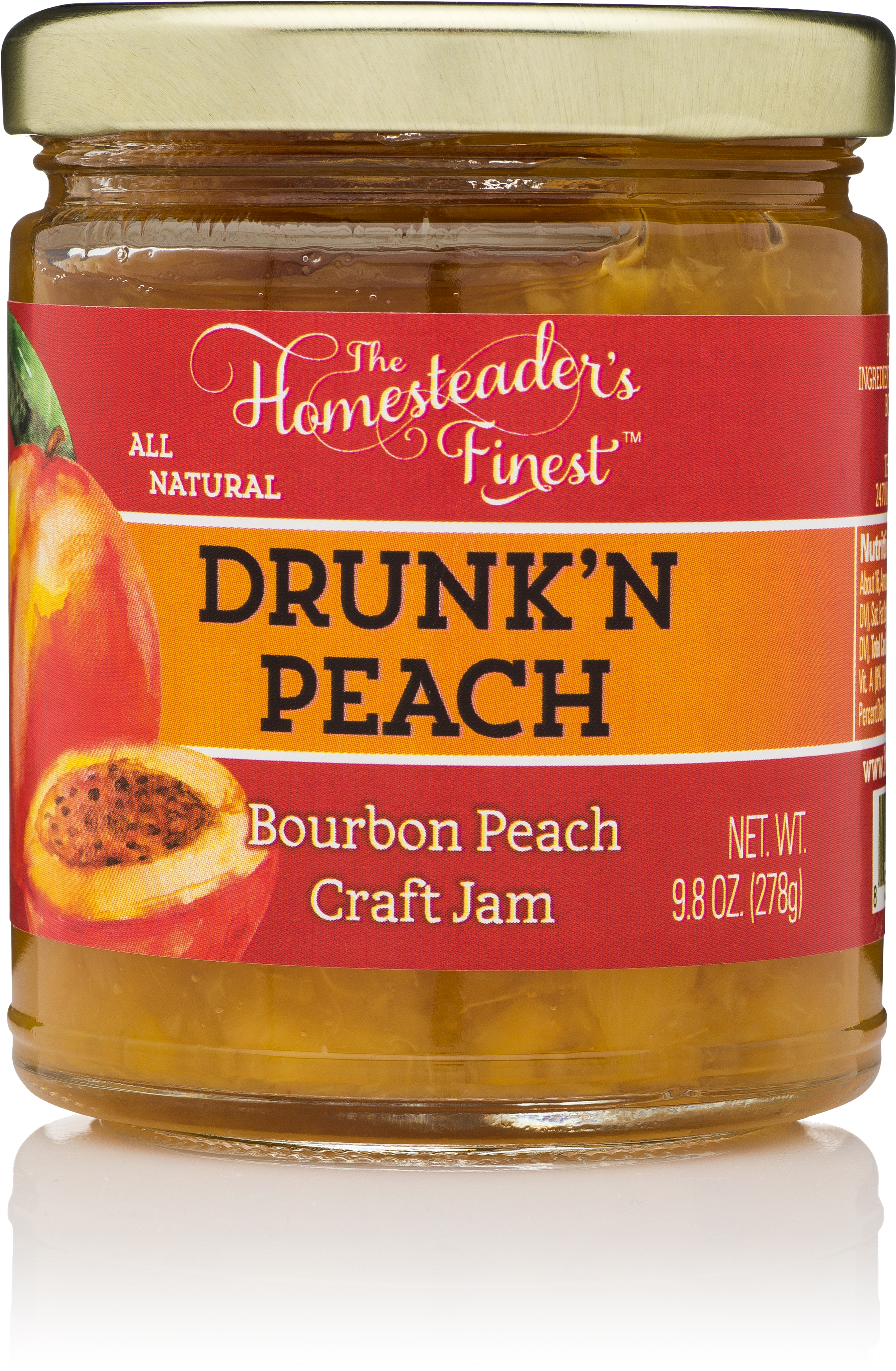 Drunk'n Peach Jam - Drunken Peach Clipart (3039x3819), Png Download