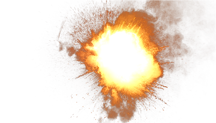#fire, #explosion, #lửa, #nổ - Gun Fire Effect Transparent Clipart (1024x1024), Png Download