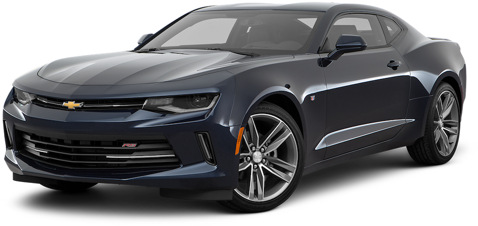 Blue 2016 Used Chevy Camaro - Dodge Charger 2018 Gray Clipart (1000x500), Png Download