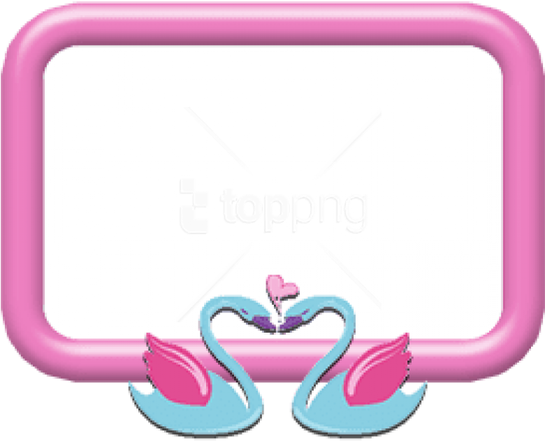 Free Png Valentine Frame Pink Background Best Stock - Valentine Frames Transparent Clipart (850x651), Png Download