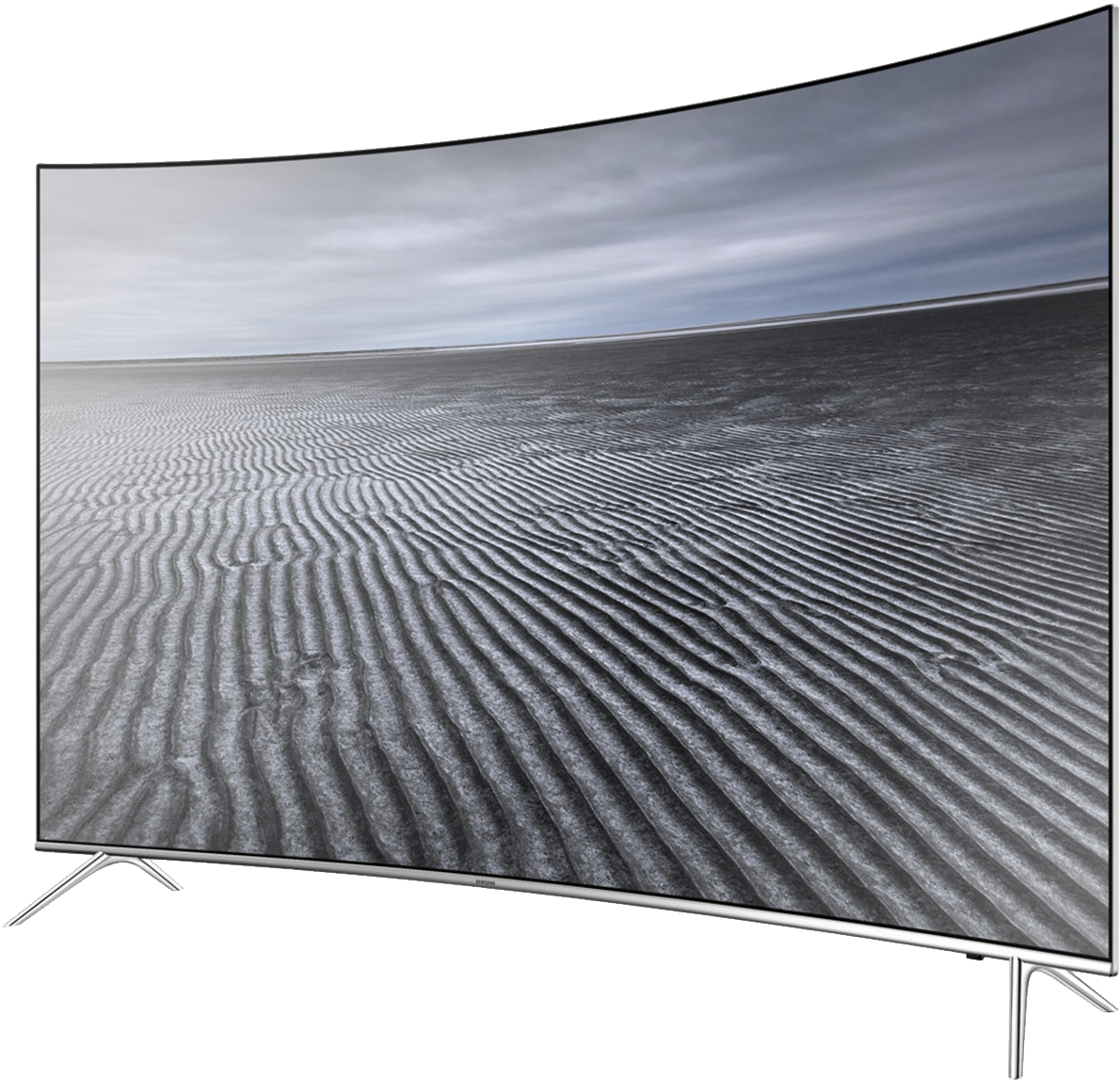 Curved Tv Alpha - Samsung K7000 Clipart (1440x1466), Png Download