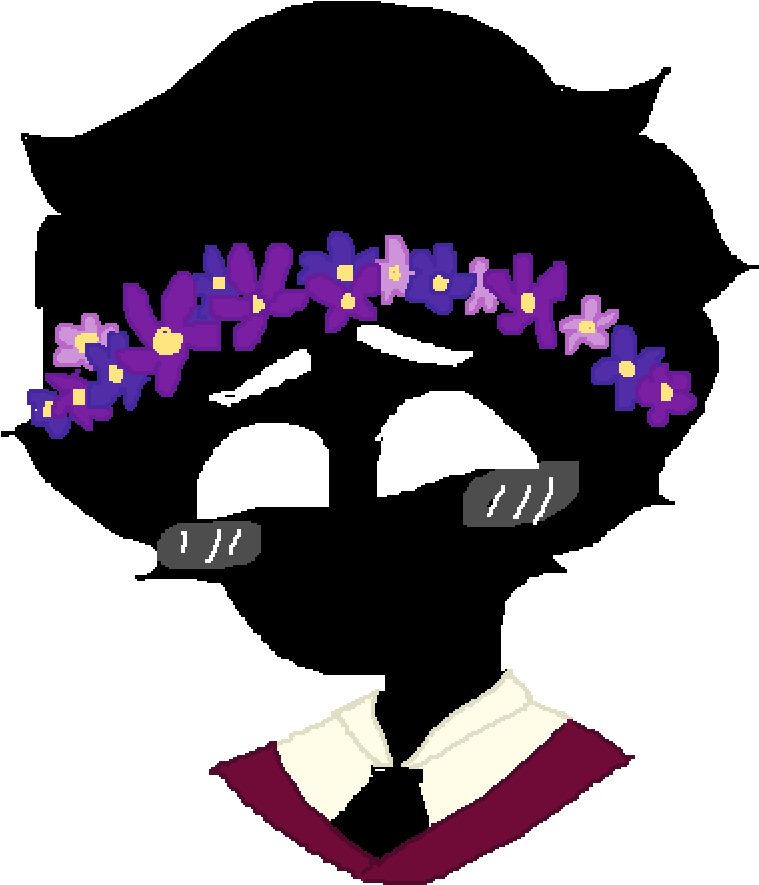 Yay Poorly Drawn Flower Crown - Illustration Clipart (1000x1000), Png Download