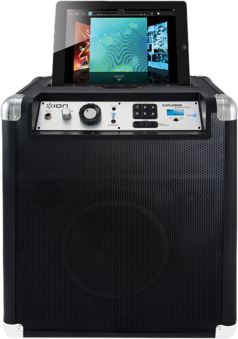 Ion Audio Explorer Bluetooth - Ion Explorer Bluetooth Speaker Clipart (550x700), Png Download