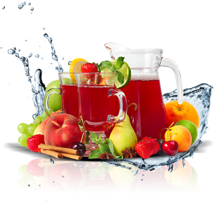 Tropical Punch Concentrate - Transparent Fruit Punch Png Clipart (747x706), Png Download