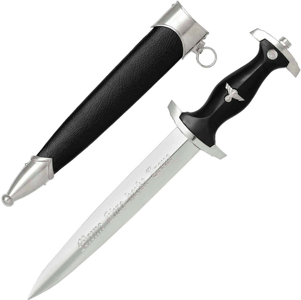 Ss Schutzstaffel Dagger, Germany - Nazi Officer Knife Clipart (1000x1000), Png Download