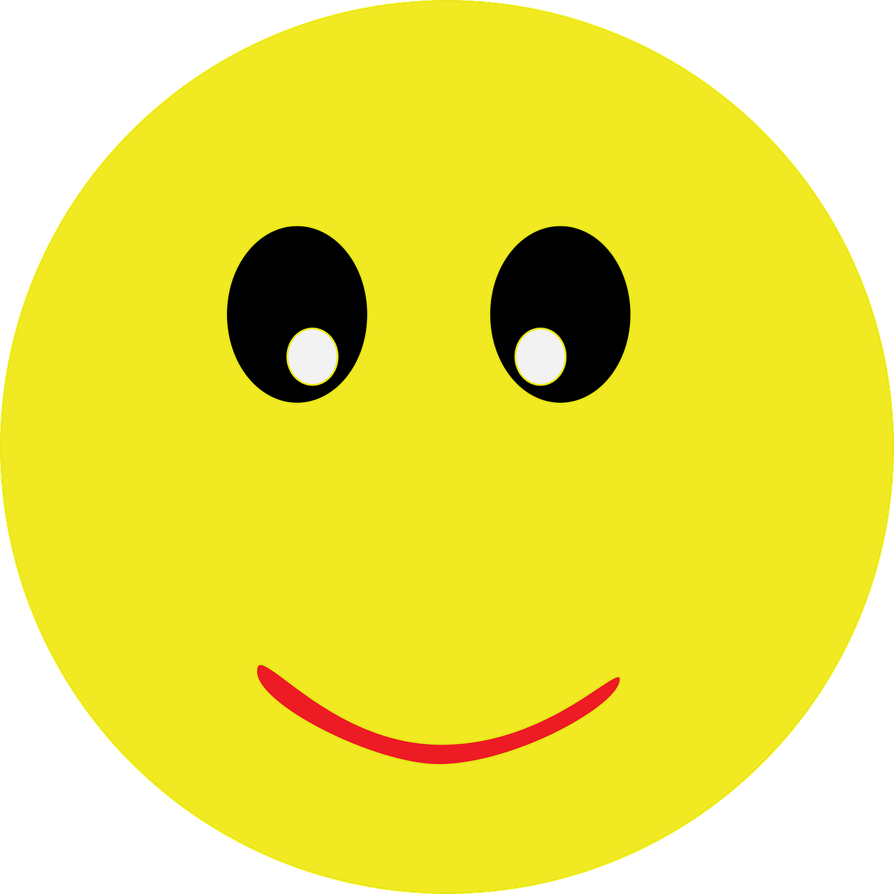 Happy Face Gif Clipart (1280x1280), Png Download
