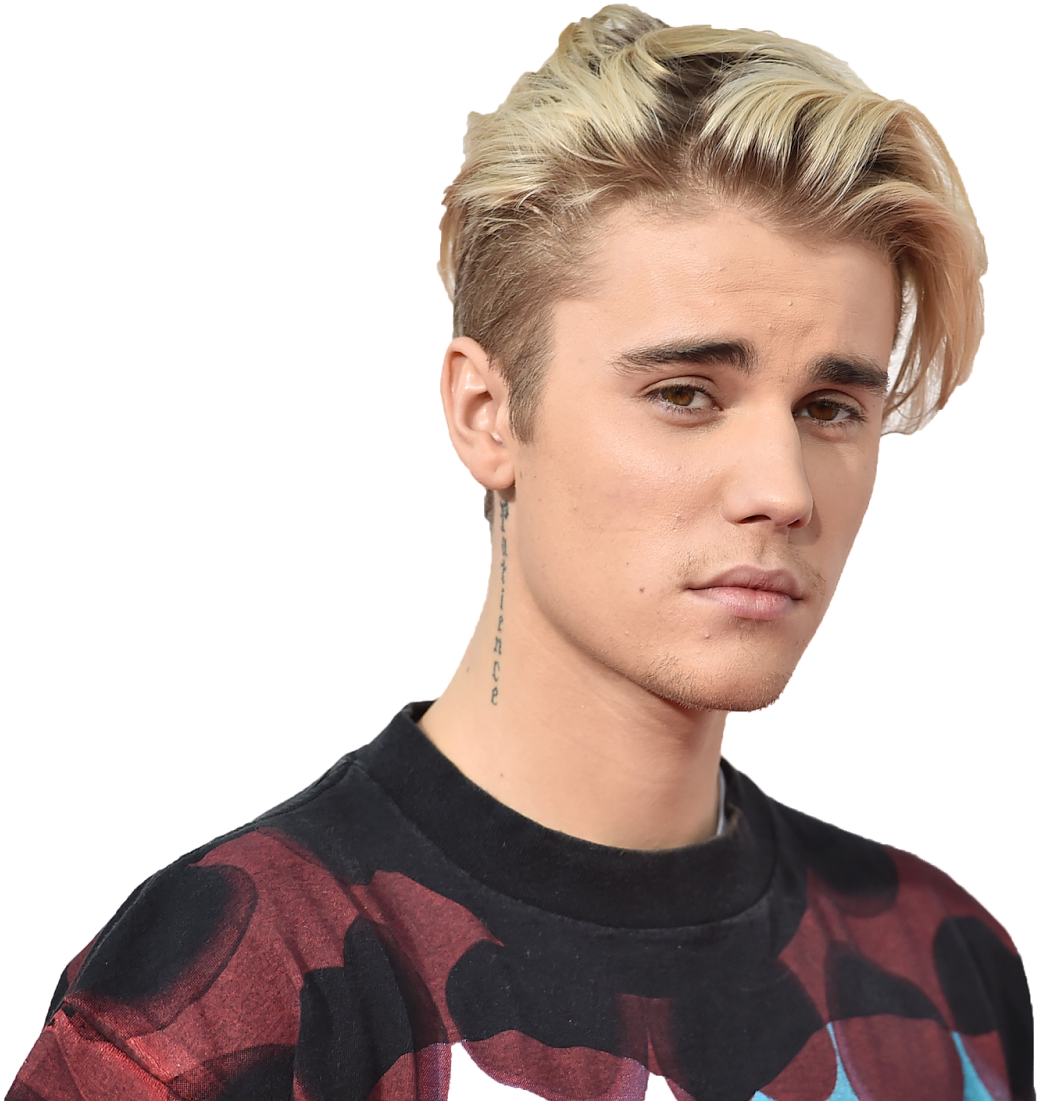 Vystavil Png Obrázky V - Justin Bieber Clipart (1037x1101), Png Download