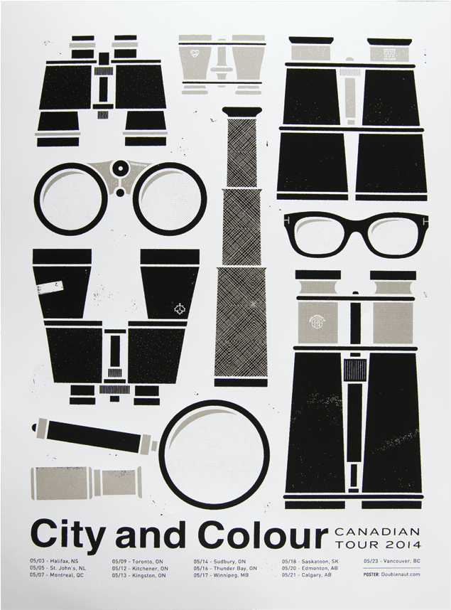 City And Colour 2009 Massey Hall Clipart (1140x975), Png Download