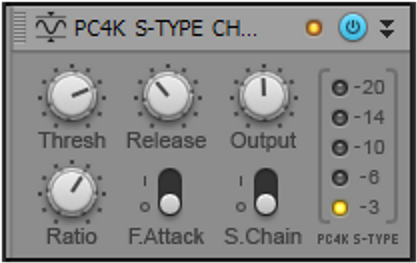 Pc4k S-type Channel Compressor Module For Prochannel - Control Panel Clipart (600x600), Png Download
