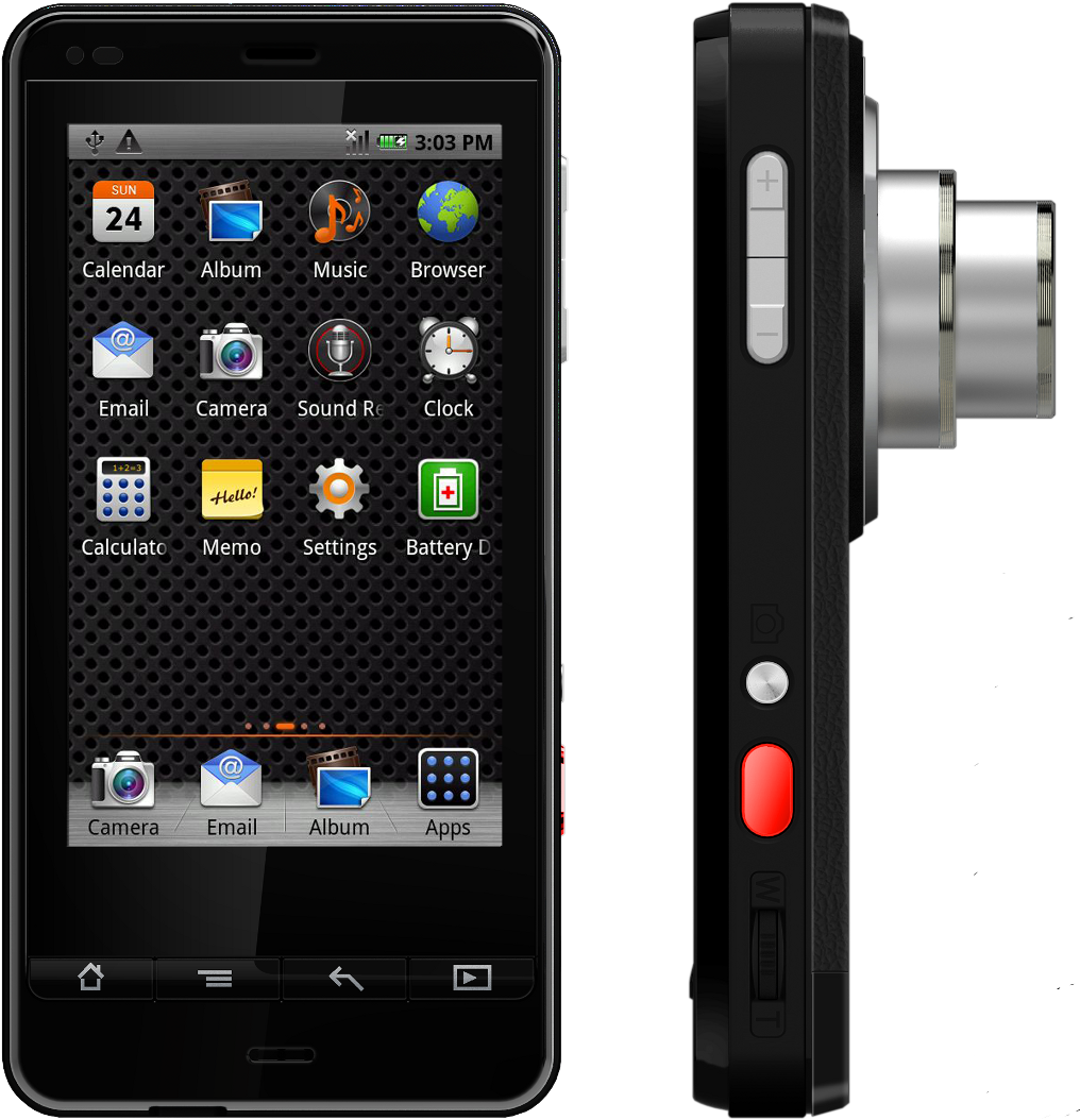 Polaroid Sc1630 Clipart (1024x1071), Png Download