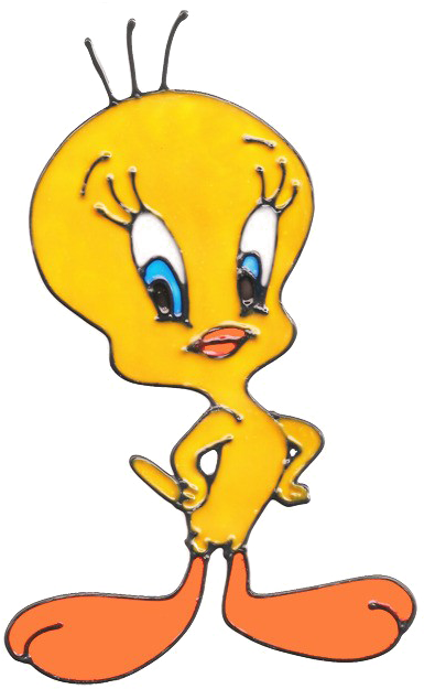 Tweety Bird Png High Quality Image - Cartoon Clipart (485x650), Png Download